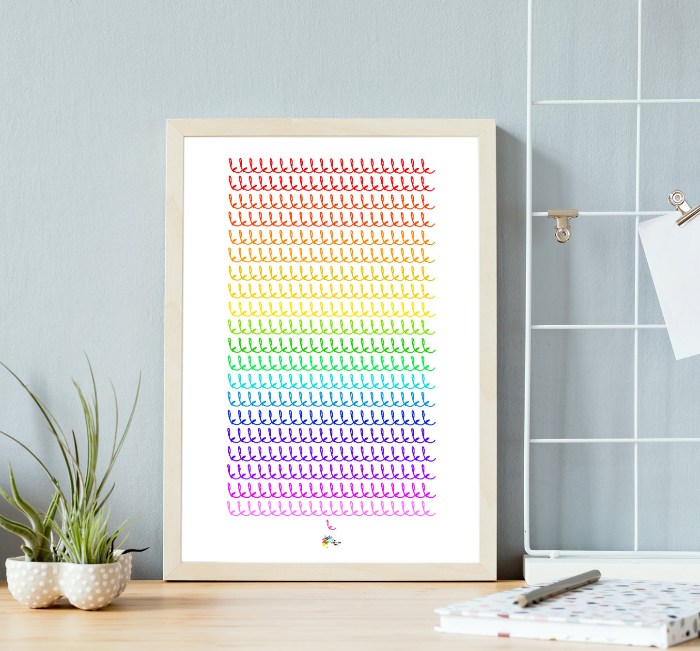 401k Finance Wall Art Print - 401 Letter K's