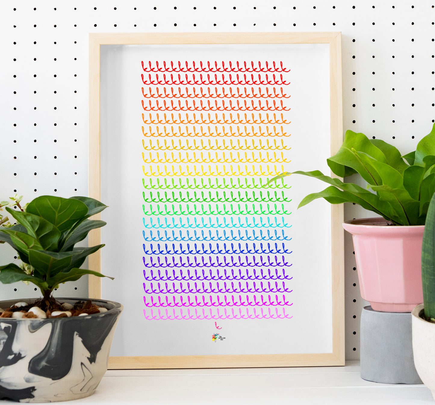 401k Finance Wall Art Print - 401 Letter K's