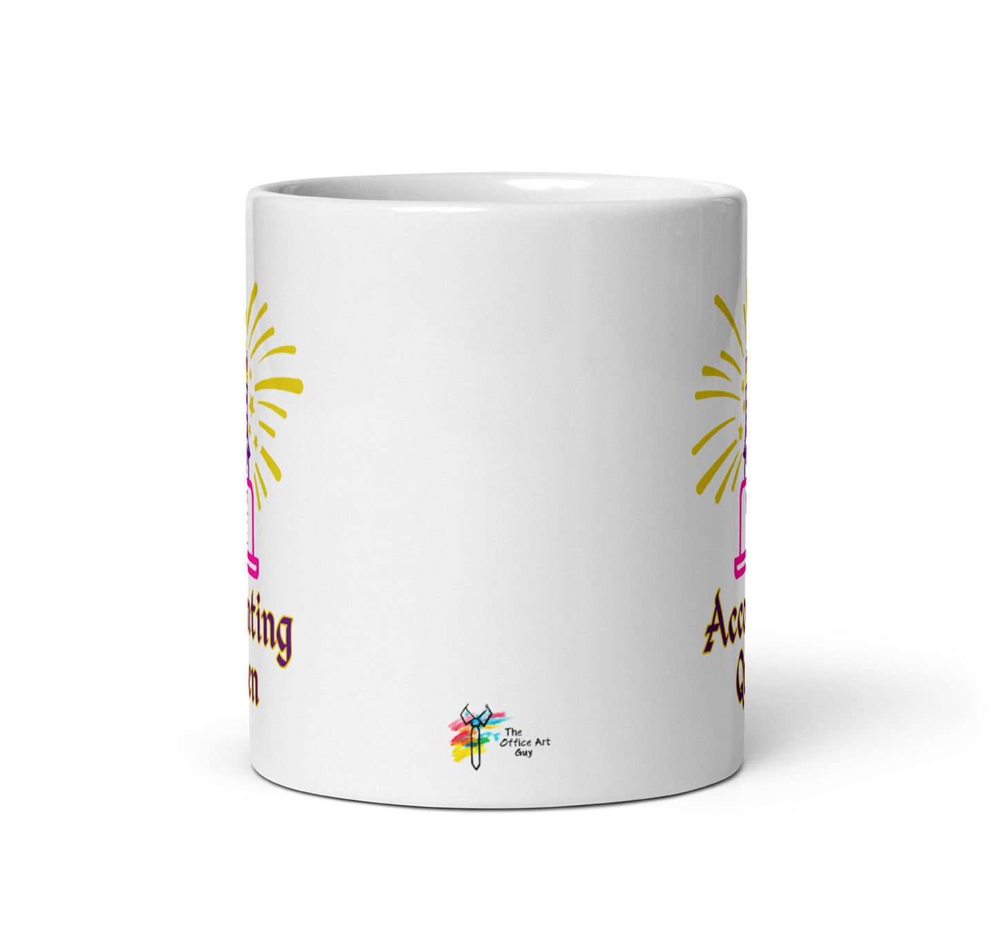 Accounting Queen Mug, Personalized Accountant Gift