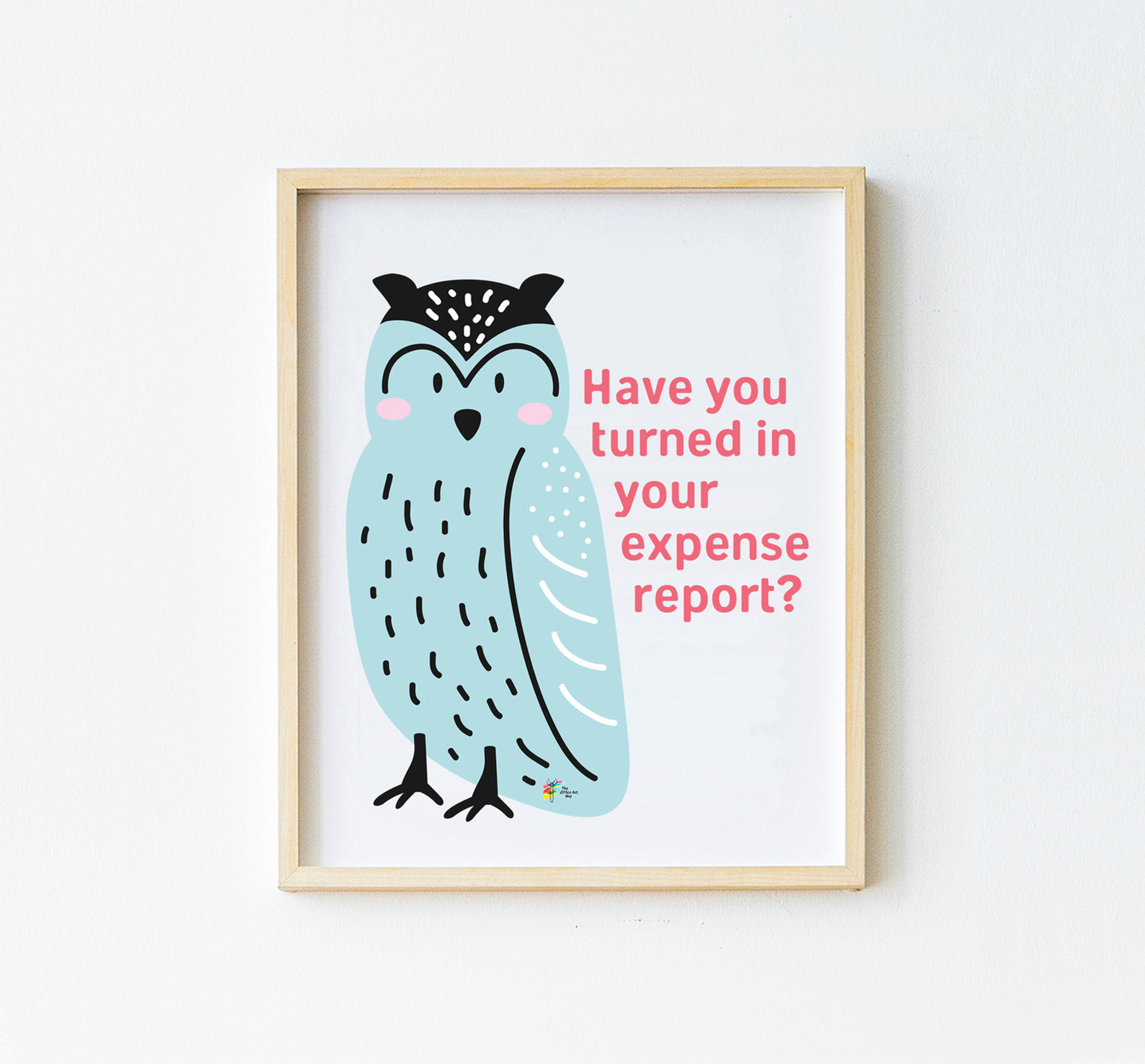 Funny Office Poster Expense Report