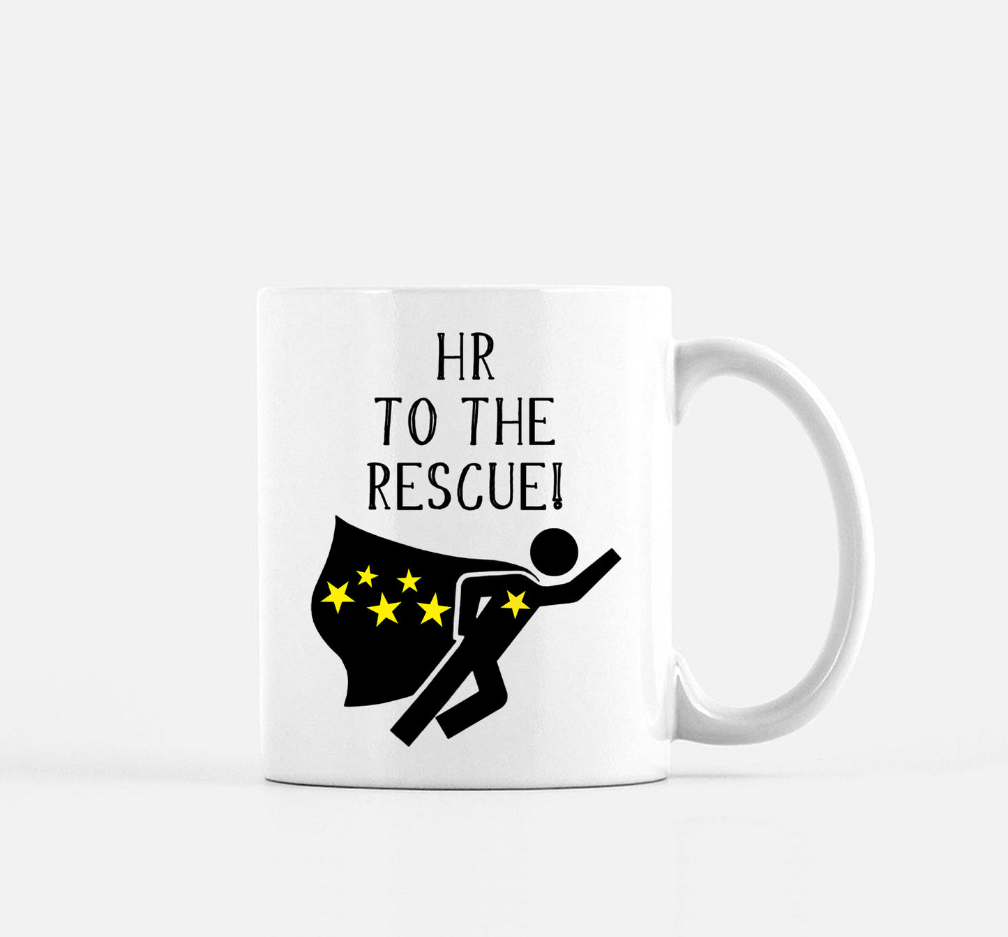 HR Coffee Mug with Superhero