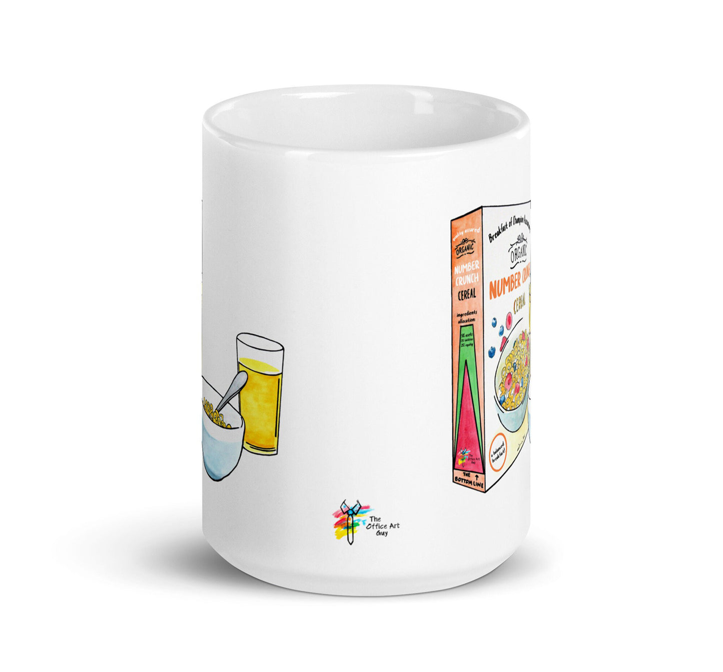Number Crunch Cereal Accountant Mug