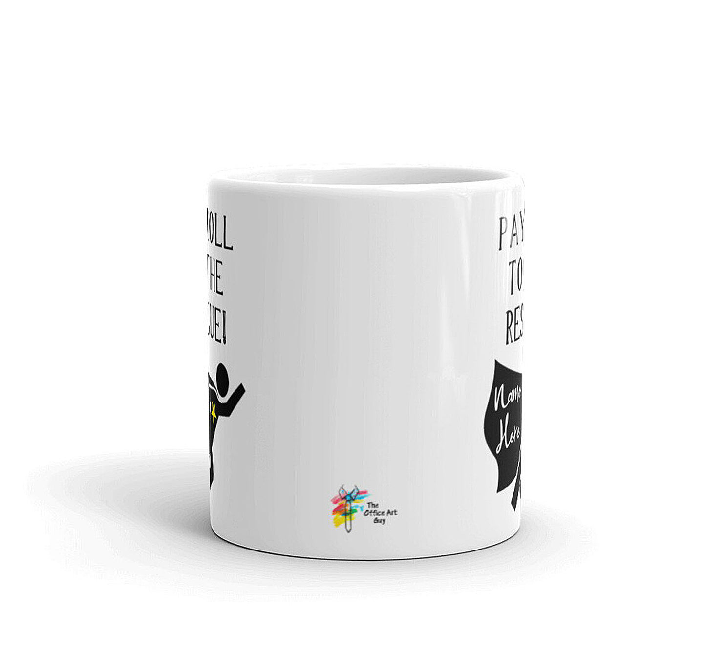 Payroll Mug Superhero Personalized Gift