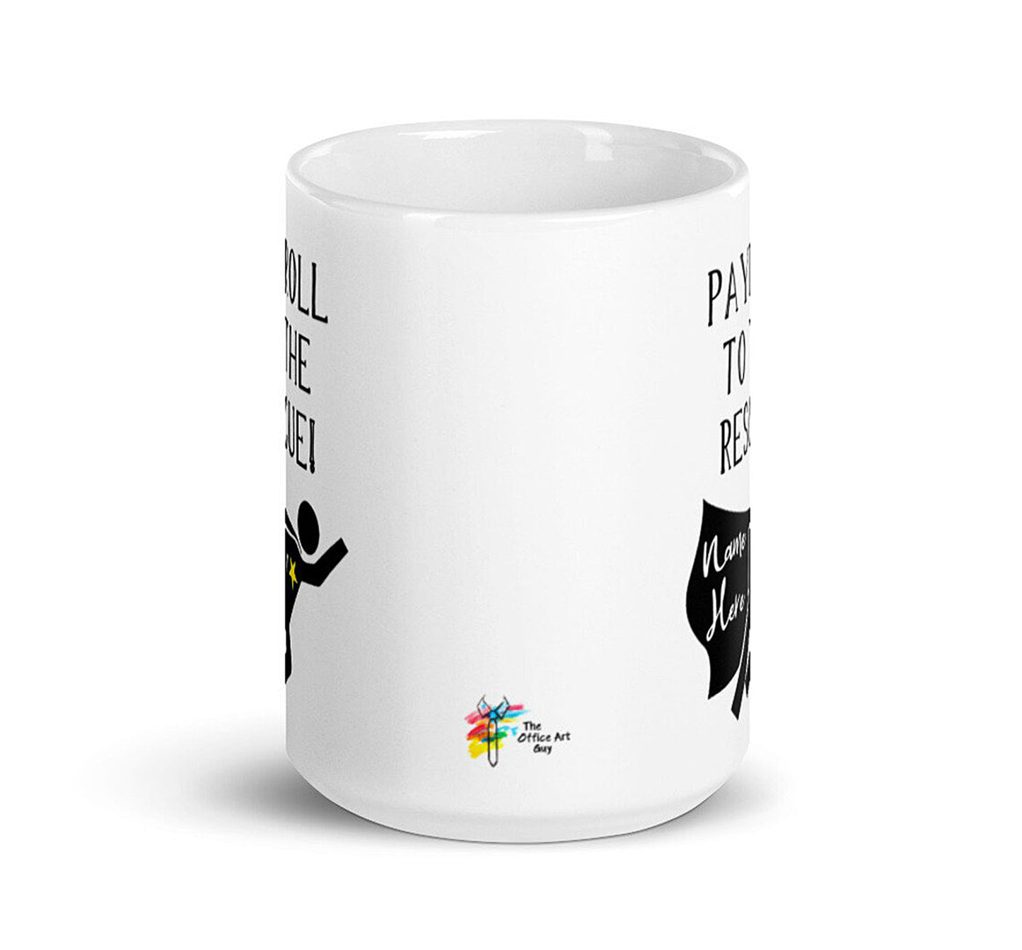 Payroll Mug Superhero Personalized Gift