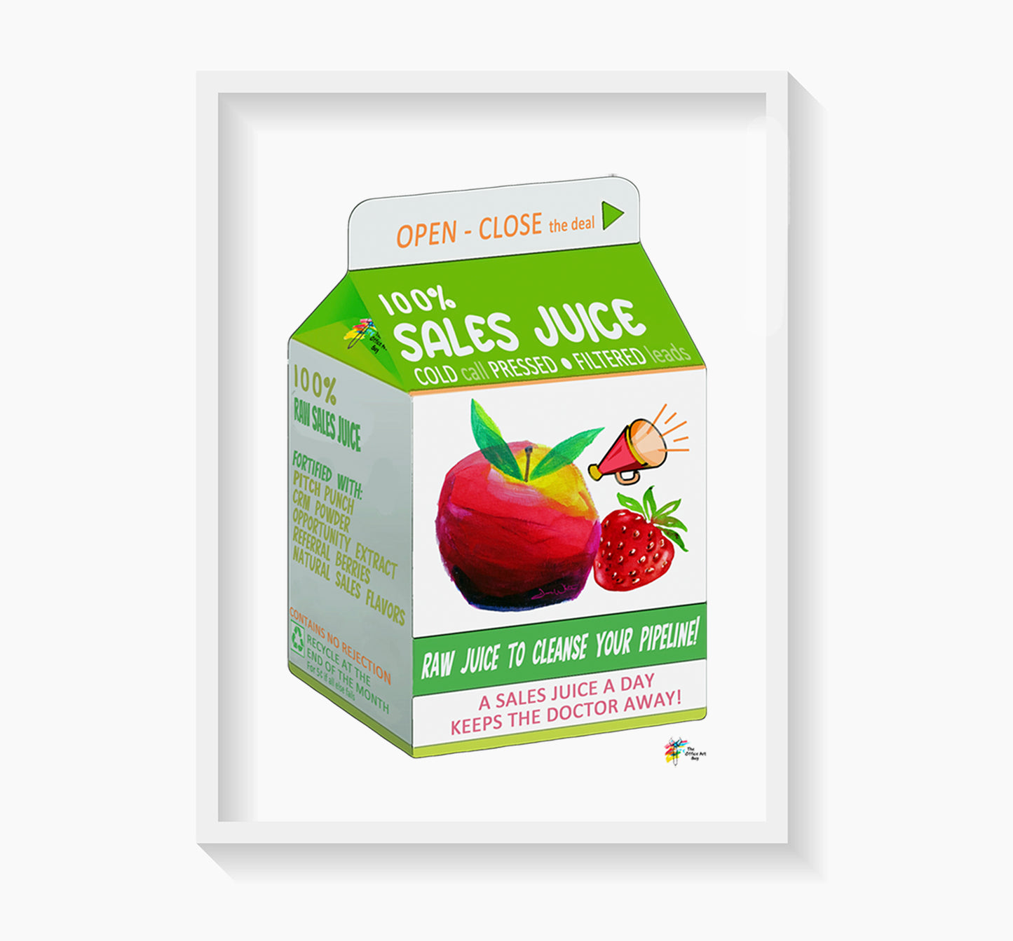 Sales Office Art Print - Sales Juice