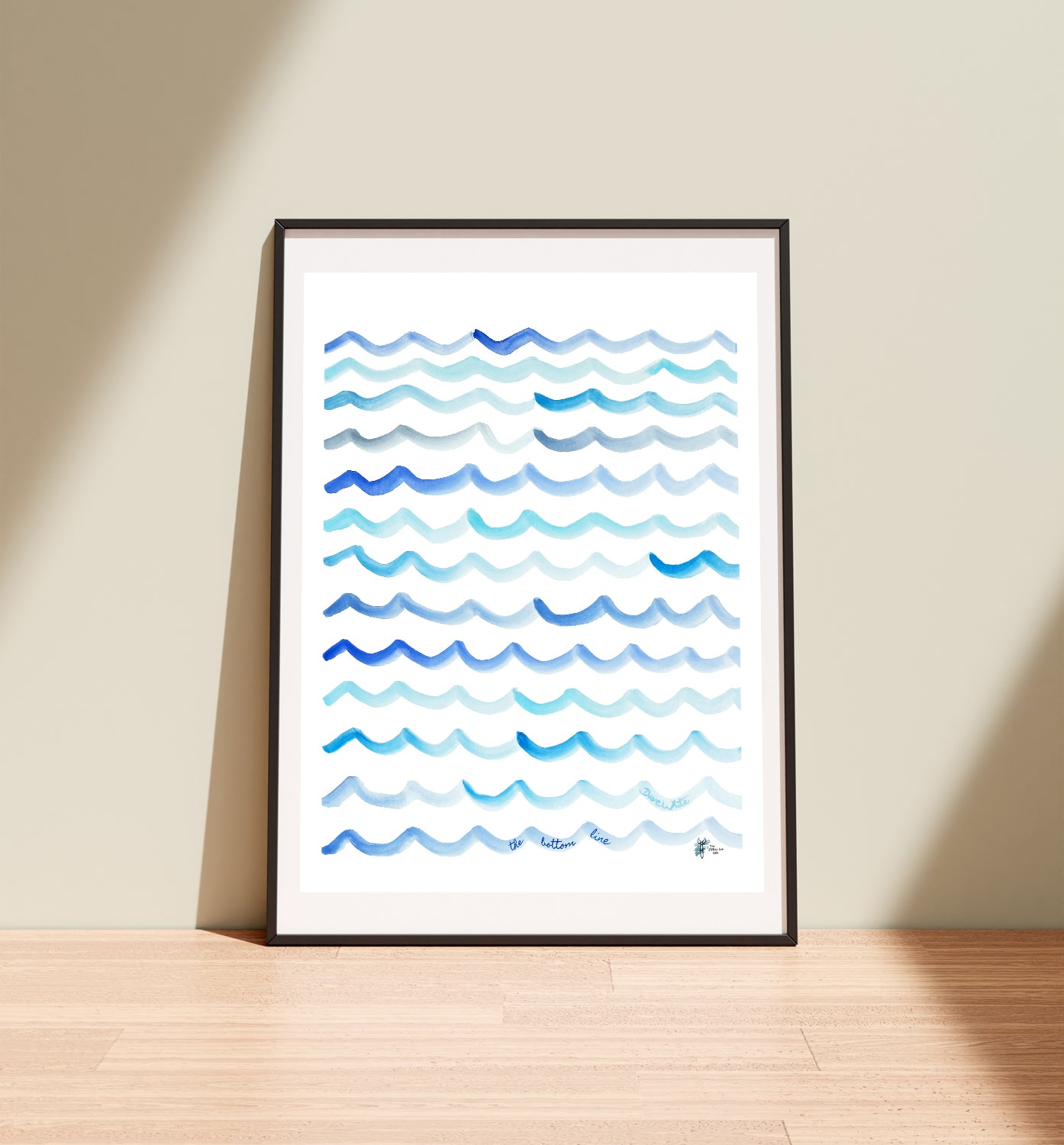 The Bottom Line Accounting Art Print