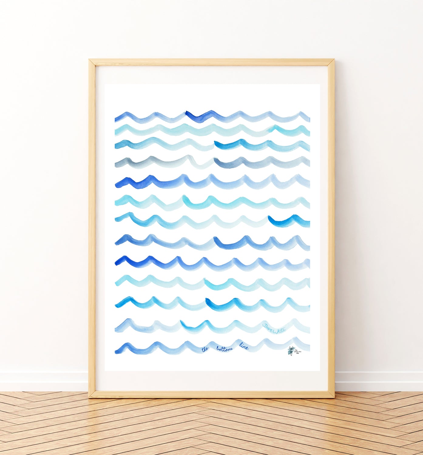 The Bottom Line Accountant Wall Art