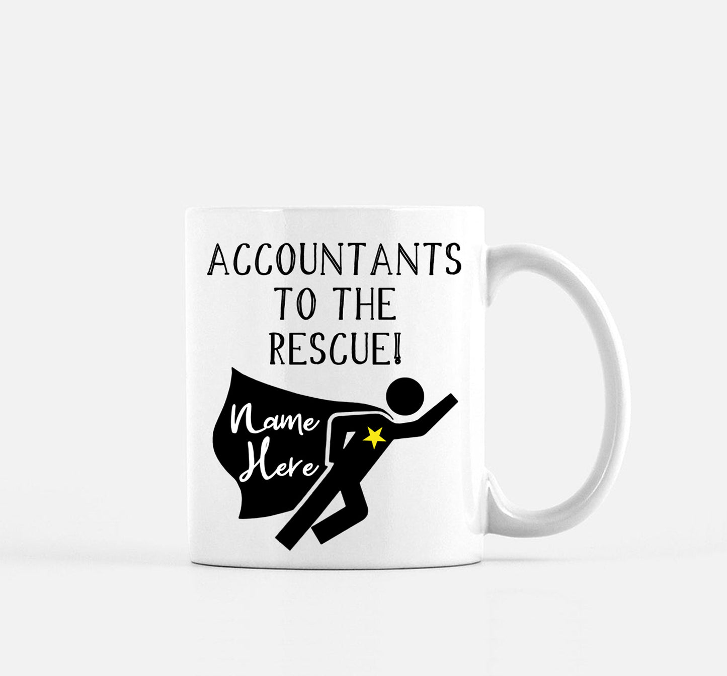 Accountant Superhero Mug 11oz