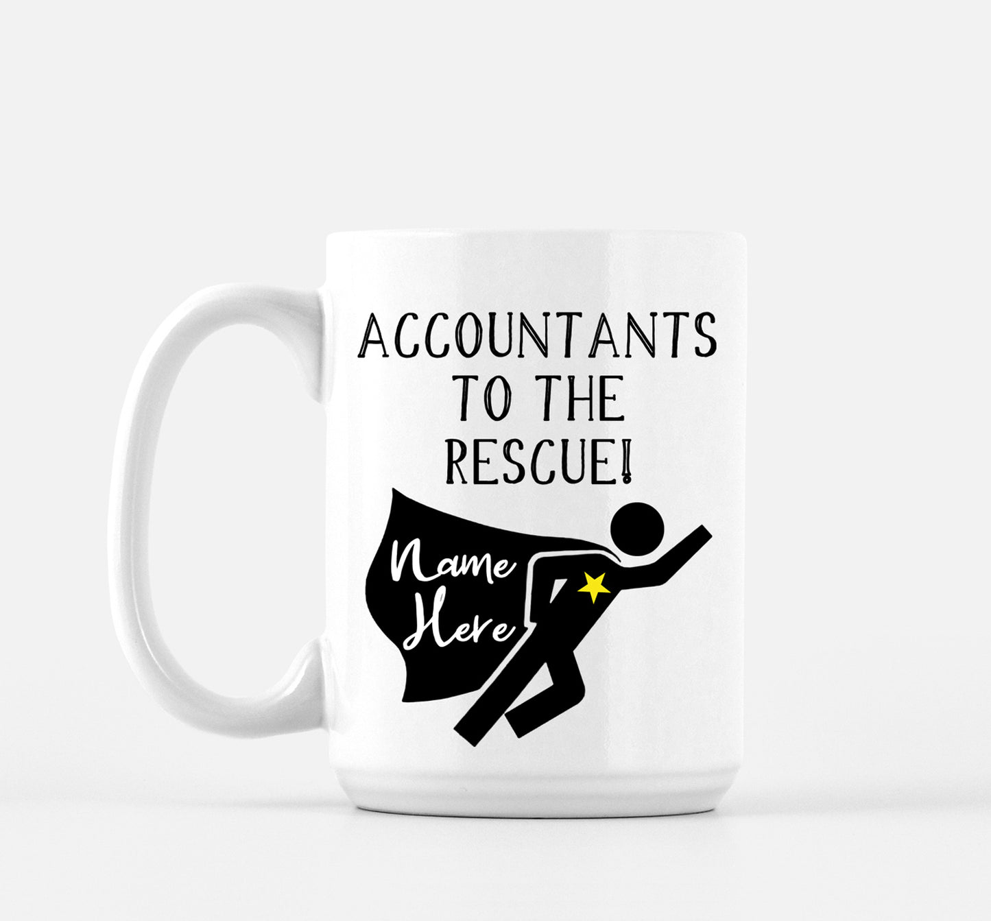 Accountant Superhero Mug 15oz