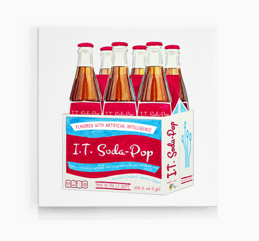 I.T. Soda Pop - Information Technology Art