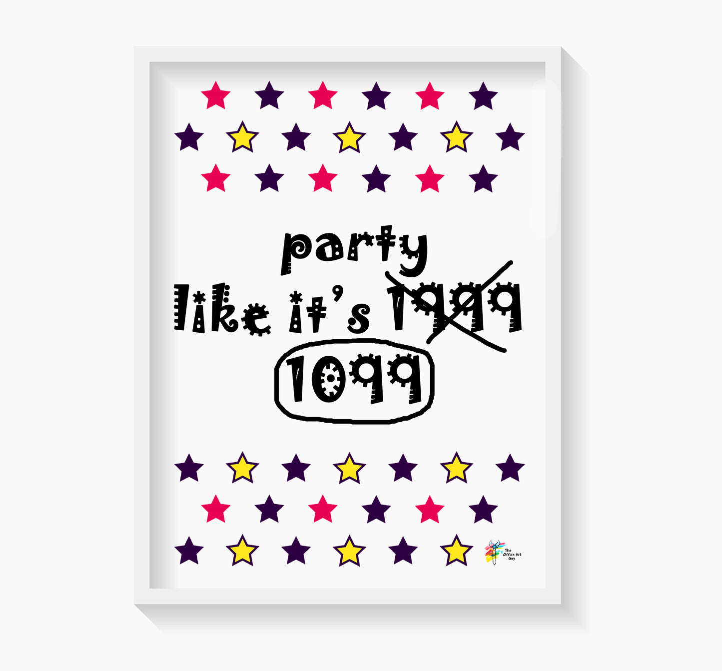 Office Artwork for Accountants Tax Season Party Like It's 1099