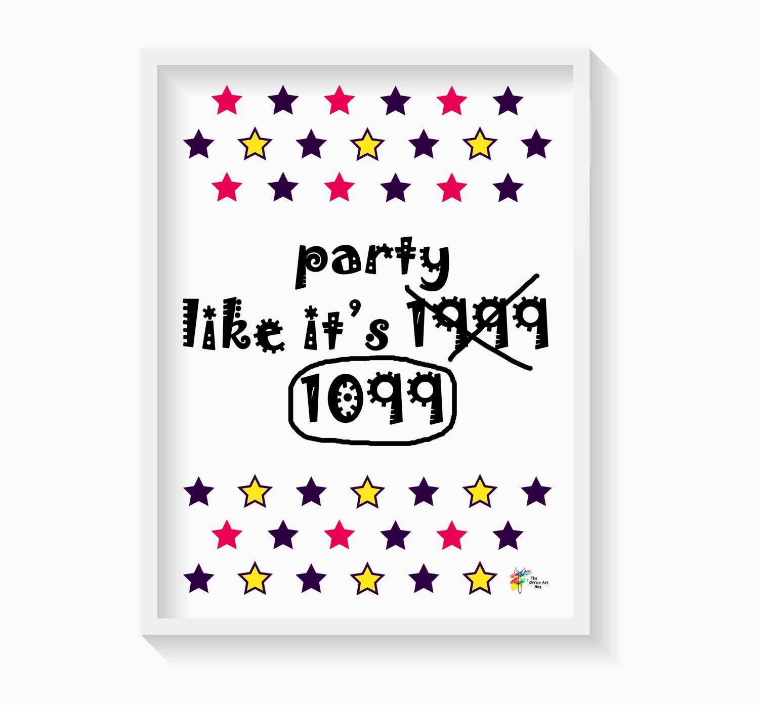Office Artwork for Accountants Tax Season Party Like It's 1099