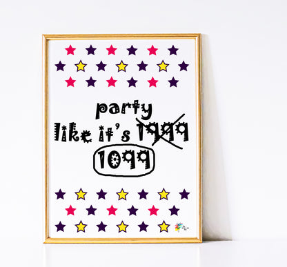 1099 Tax Accountant Wall Art by The Office Art Guy