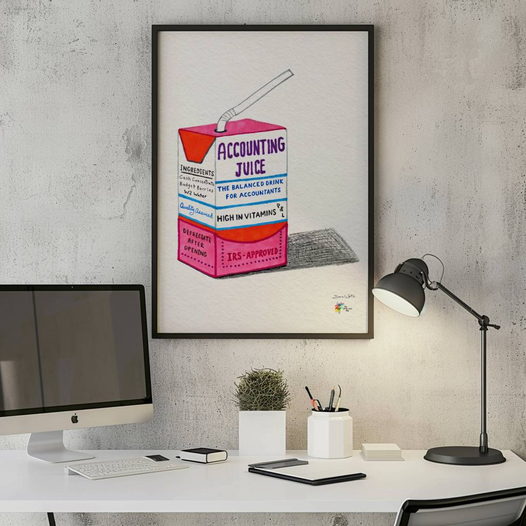 Printable Accounting Wall Art Accounting Juice