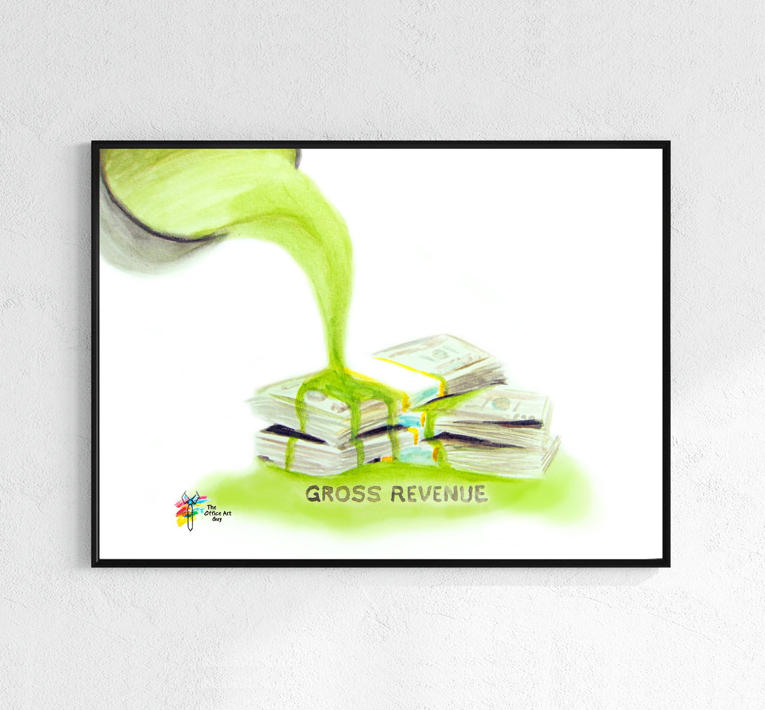 Accountant Wall Art Gross Revenue