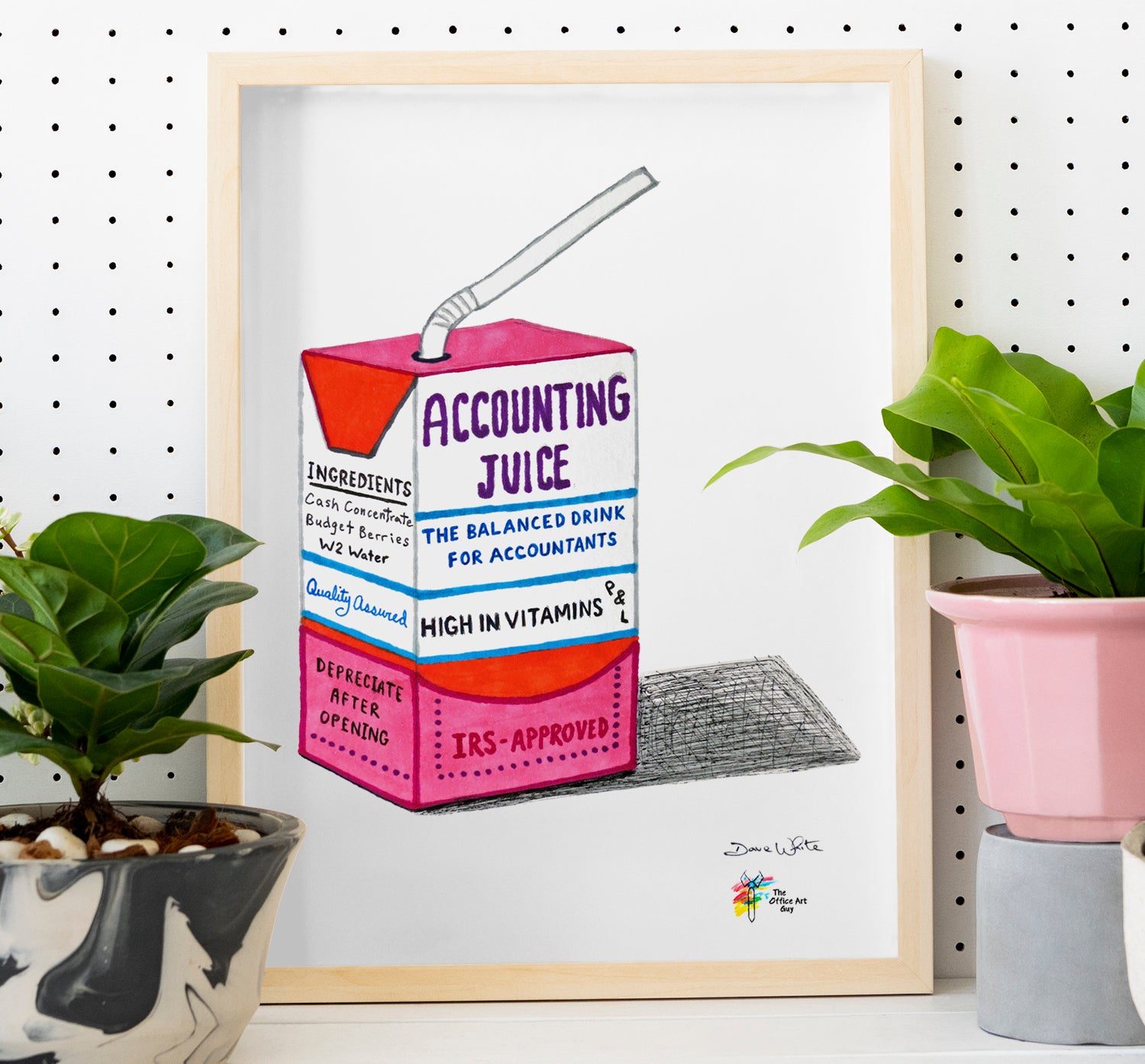 Accountant Wall Art Decor Accounting Juice