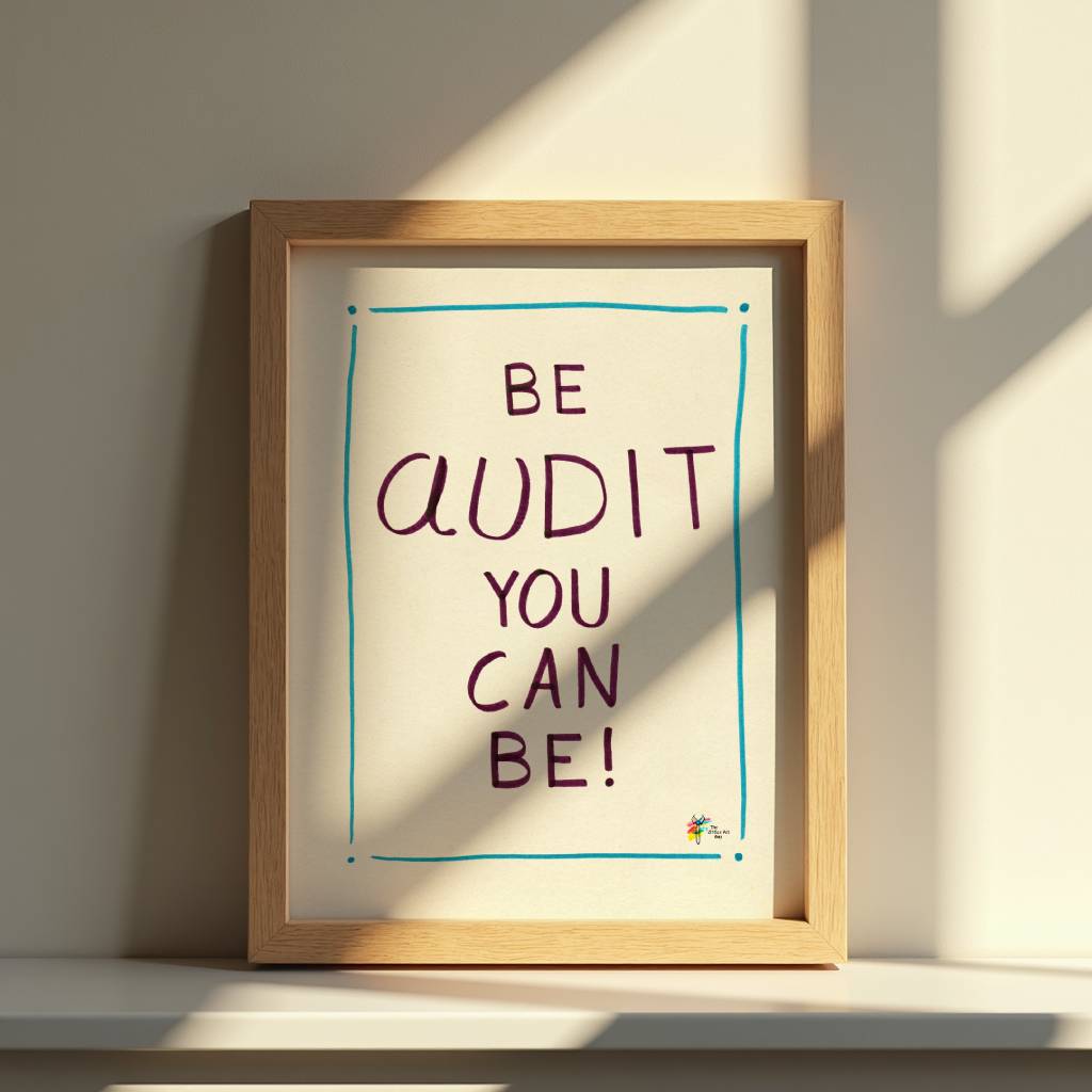 Be Audit You Can Be Printable Accounting Art