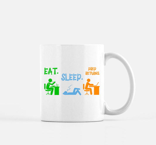 Tax Accountant Mug Eat Sleep Prep Returns