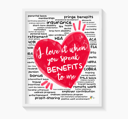 HR Office Art Print