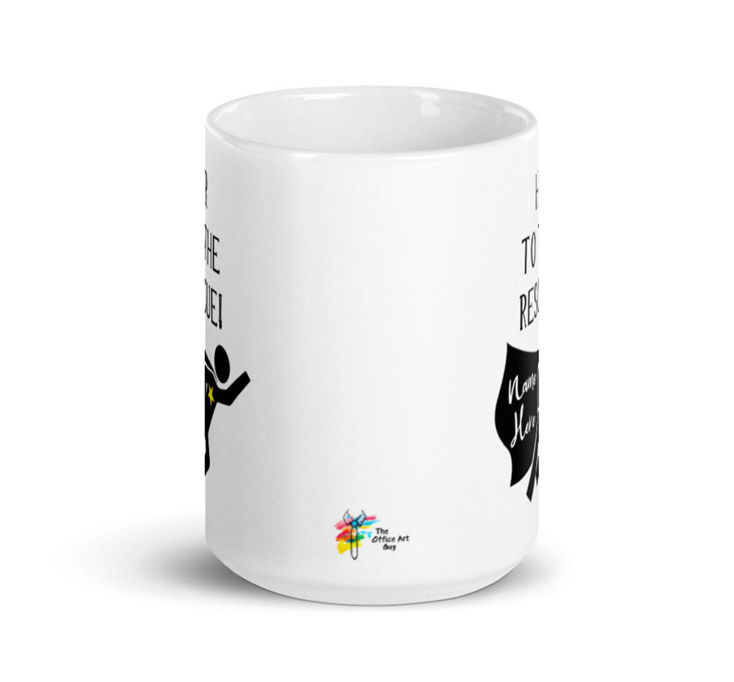 Human Resources Superhero Mug, Personalized HR Gift