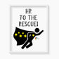 HR Art Print for Human Resources Office Decor by The Office Art Guy