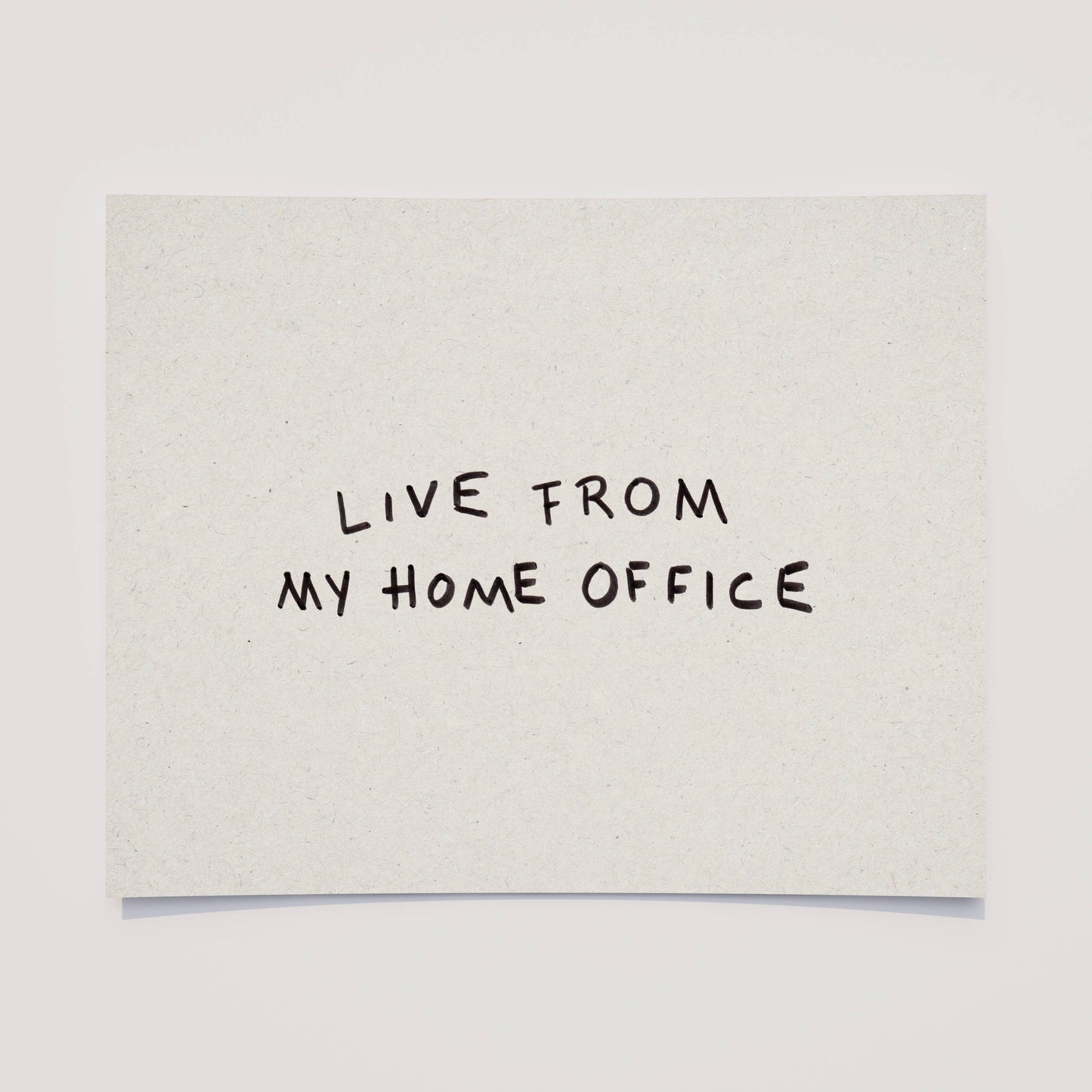 Live From My Home Office Printable Art