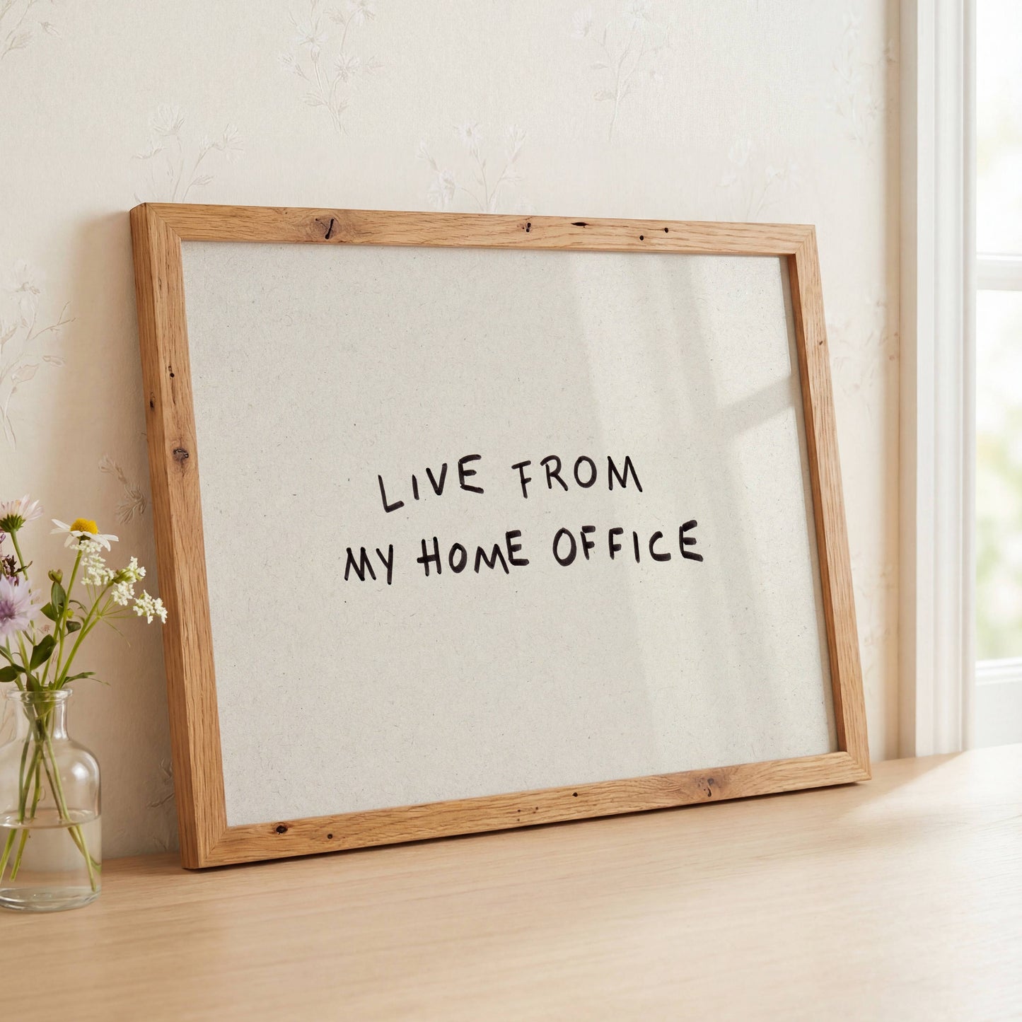 Live From My Home Office Printable Art
