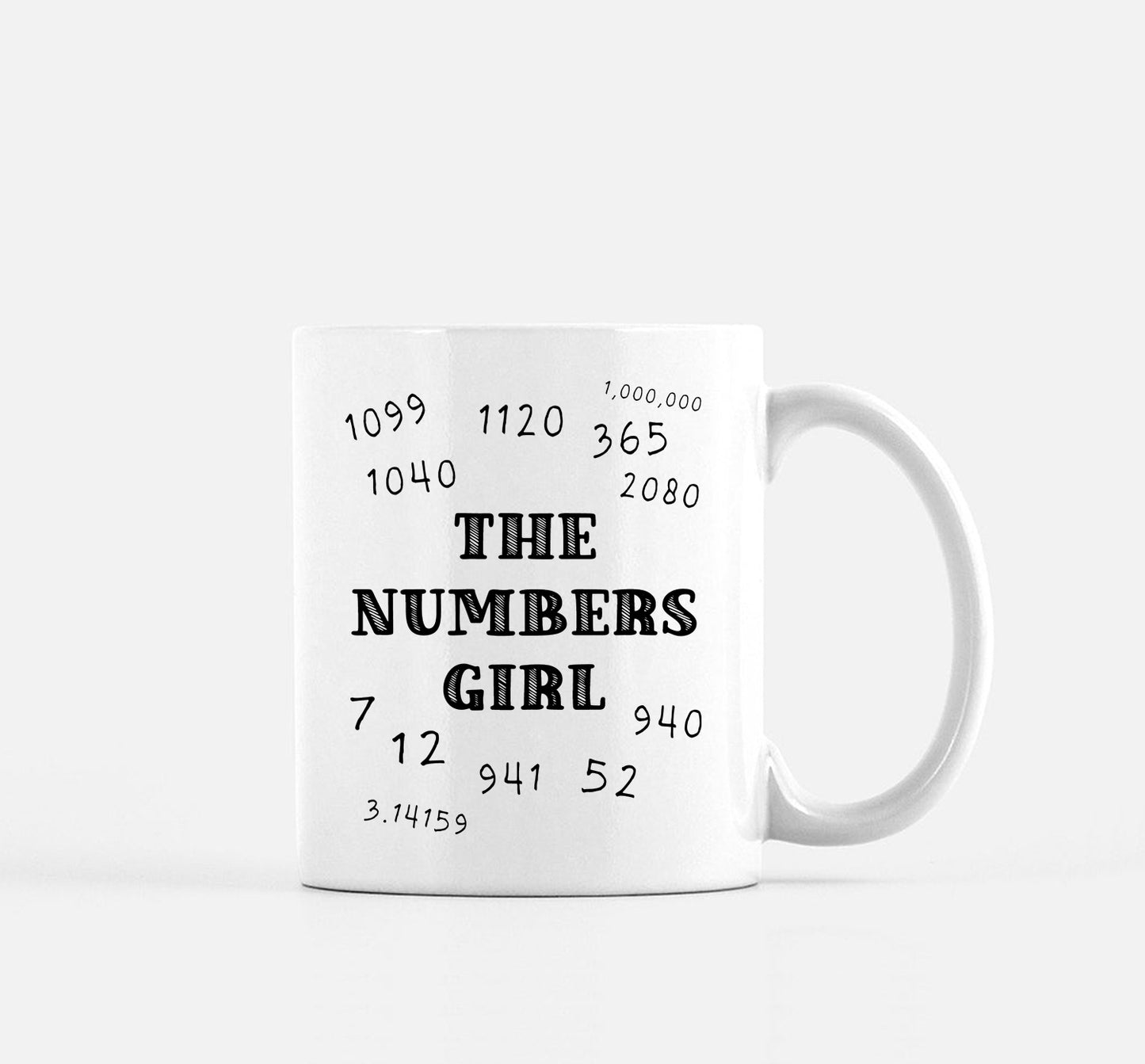 The Numbers Girl Accounting Mug