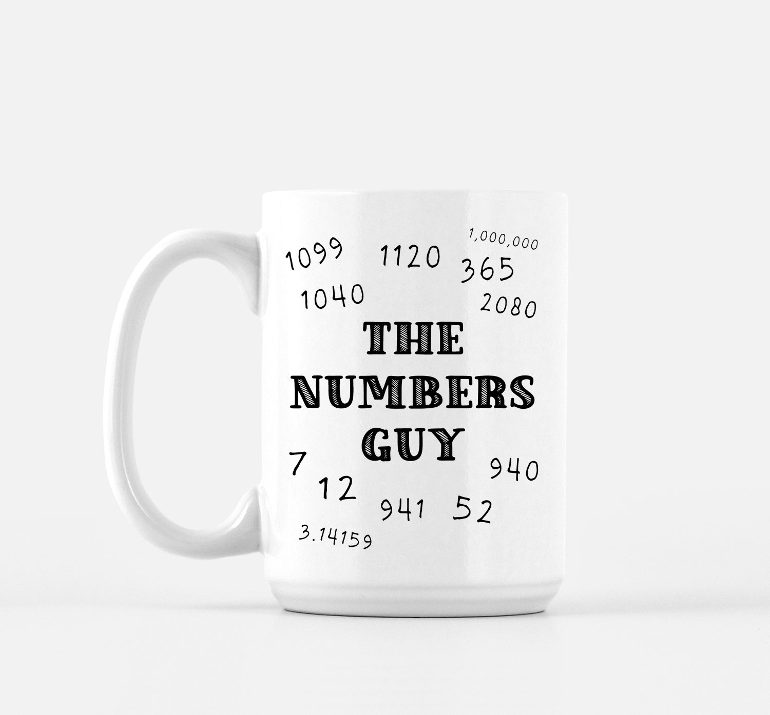 The Numbers Guy Accountant Mug