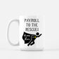 Payroll Gift Superhero Mug Personalized