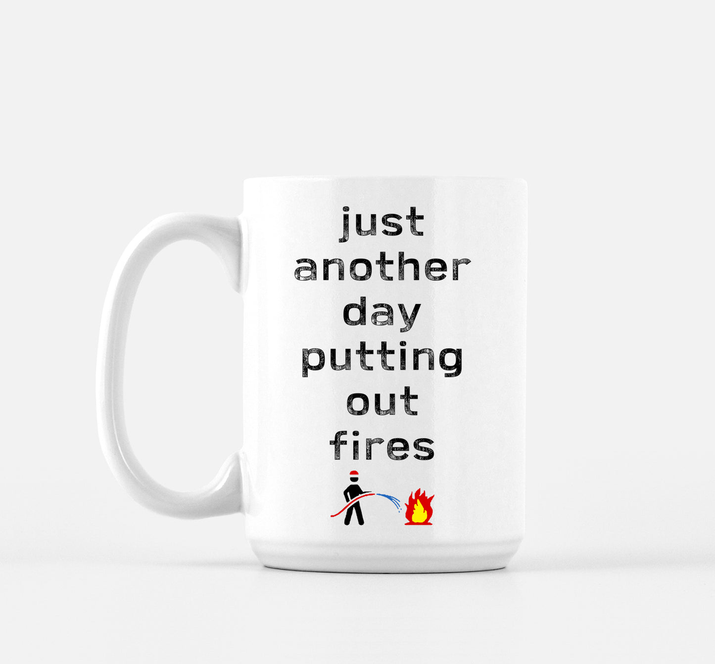 Putting Out Fires Mug by The Office Art Guy