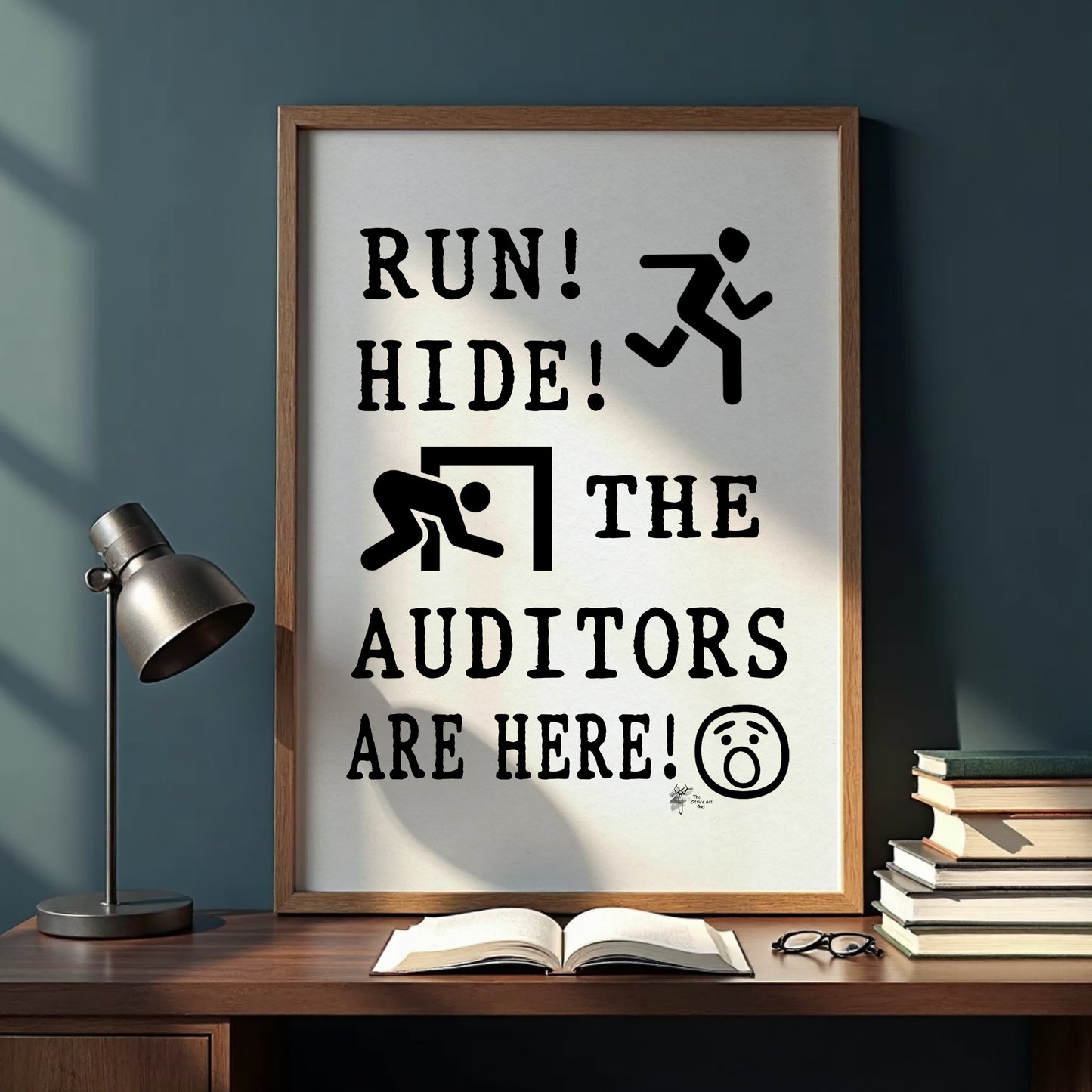 Printable Accountant Poster Auditor Joke