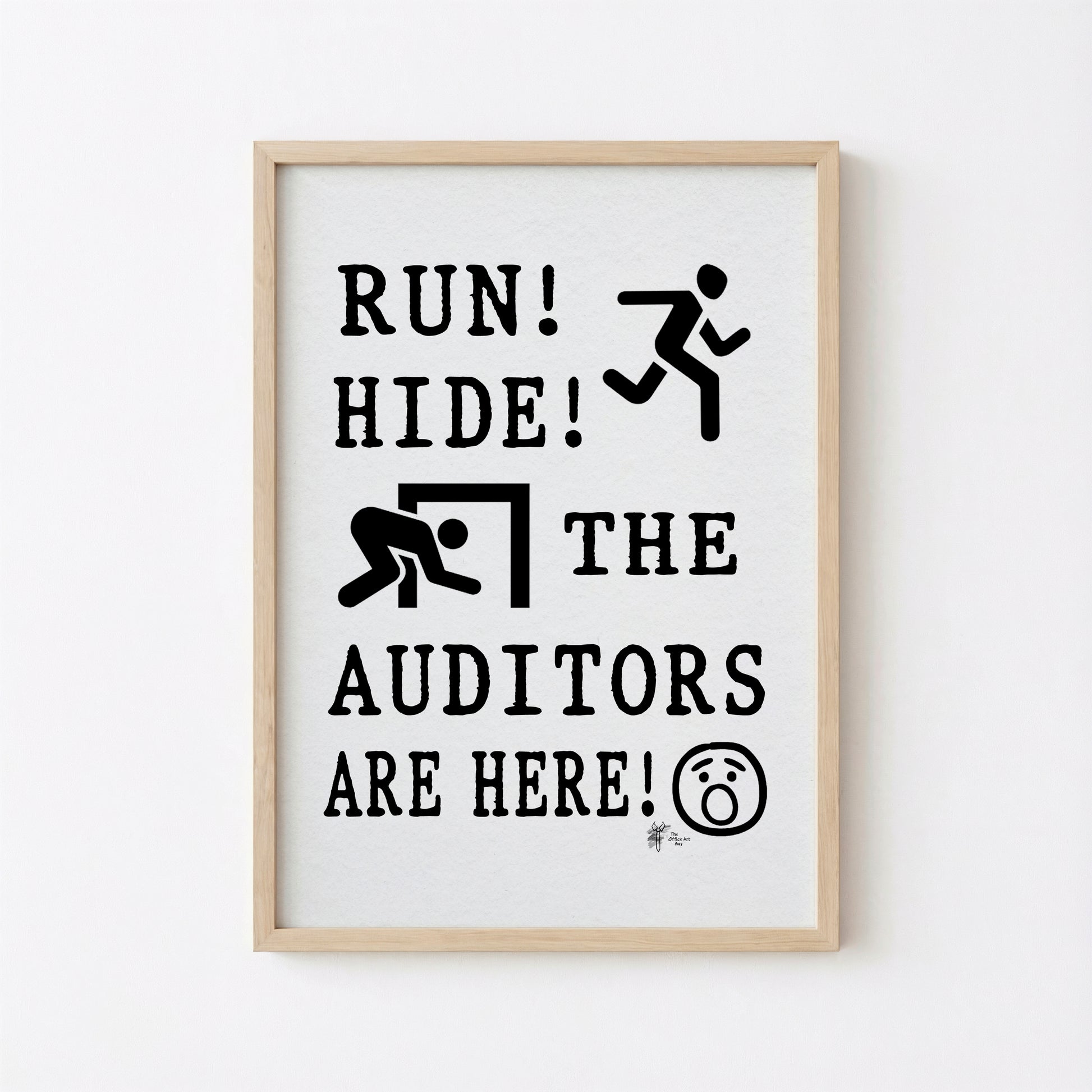 Auditor Poster Printable Accountant Wall Art