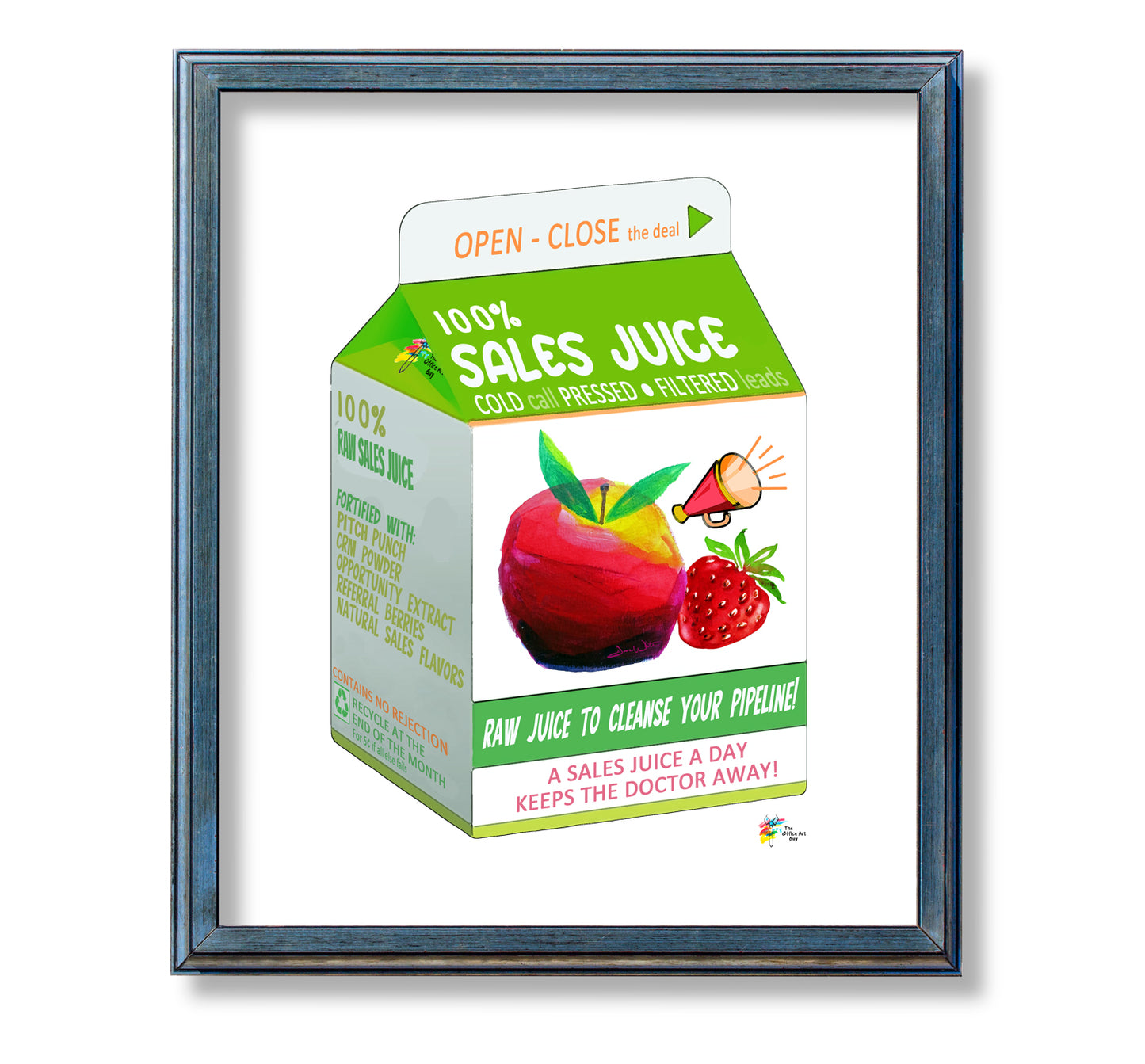 Sales Office Decor - Sales Juice Art Print