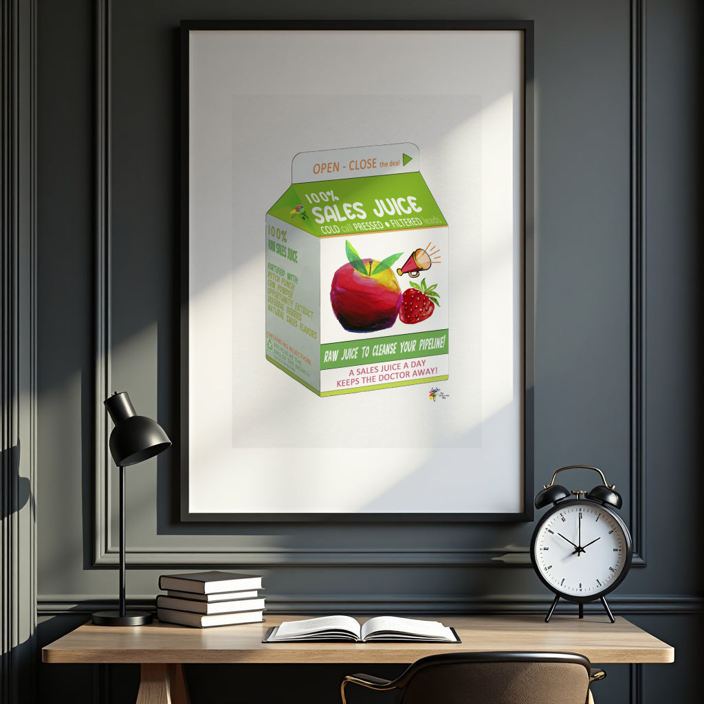 Funny Office Art Printable Sales Juice