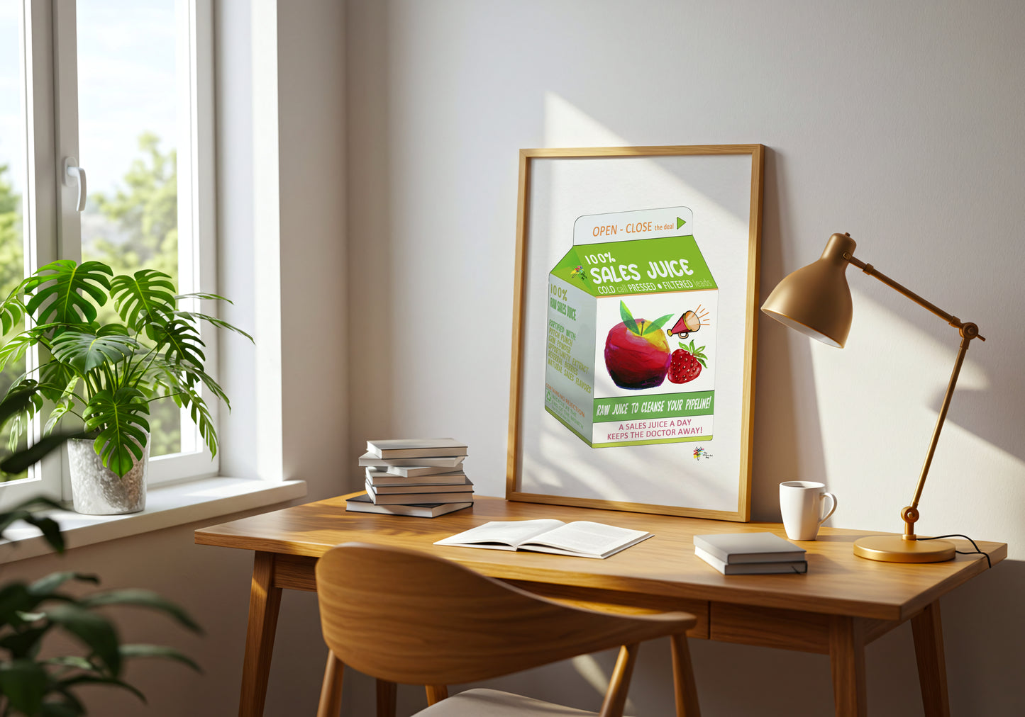 Funny Printable Office Art Sales Juice