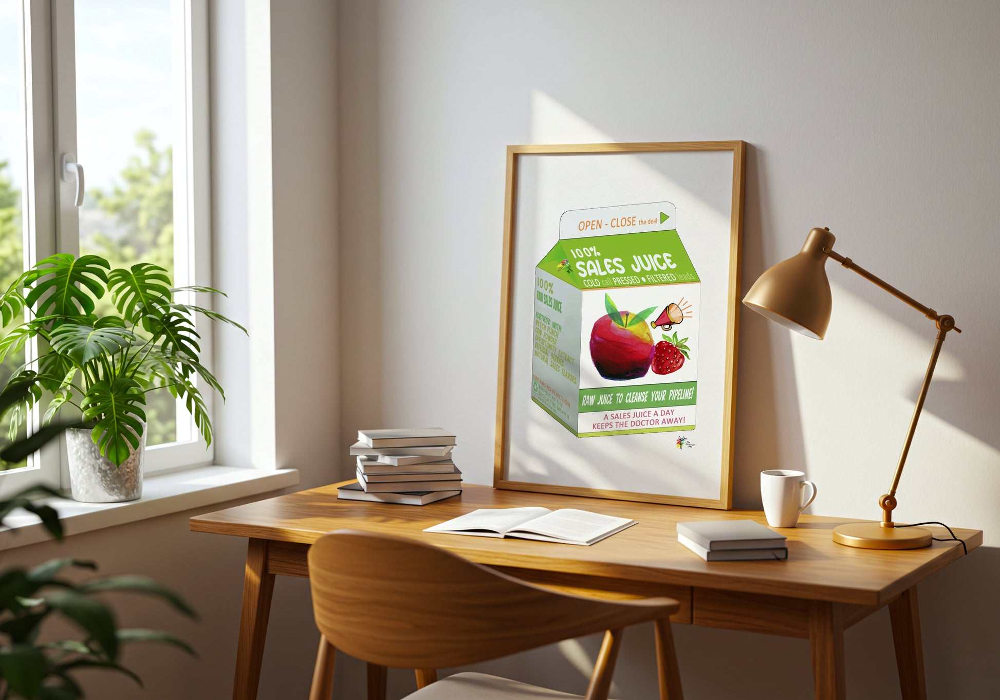 Funny Printable Office Art Sales Juice