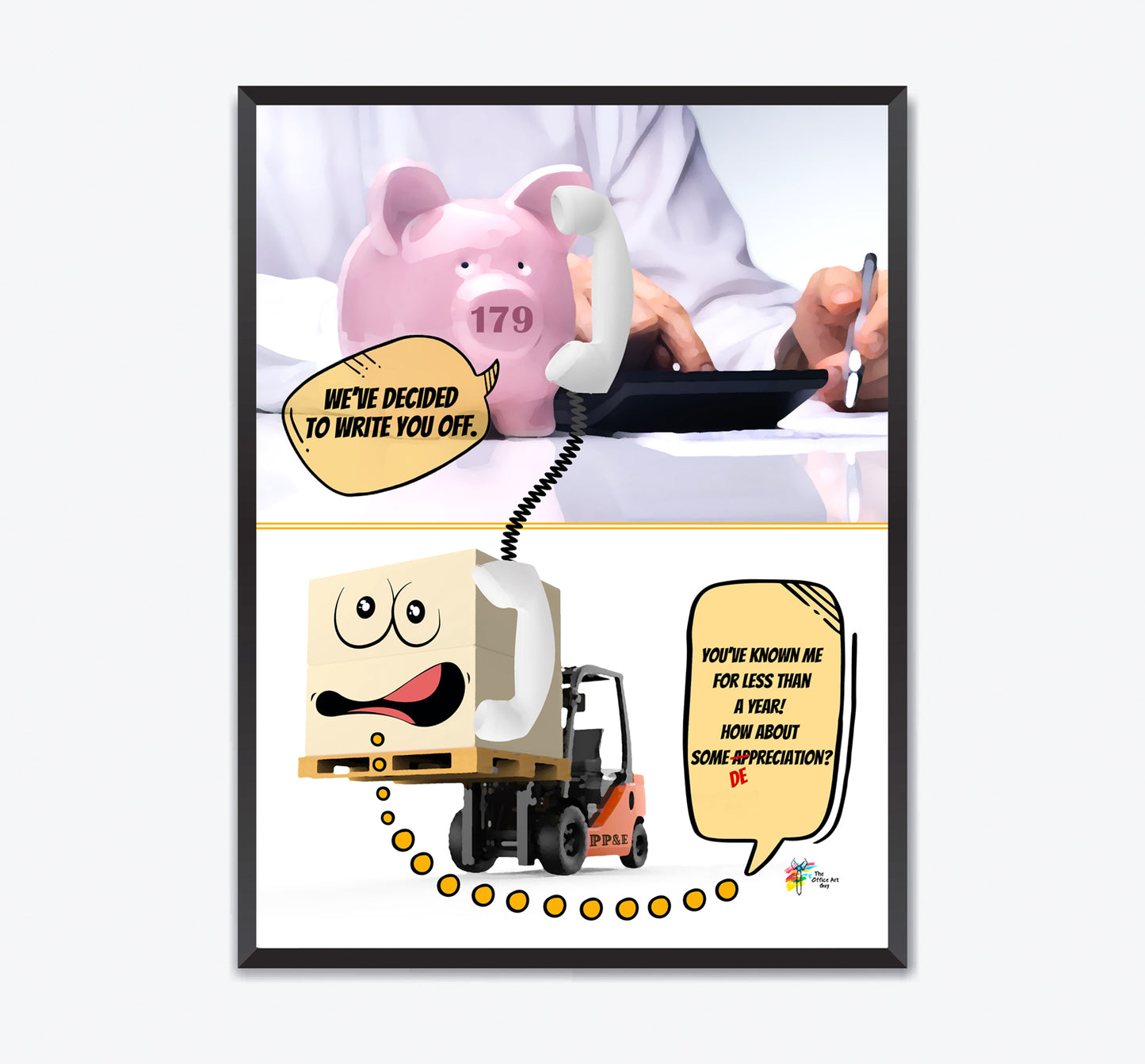 Funny Accounting Art Print Section 179 Write-Off