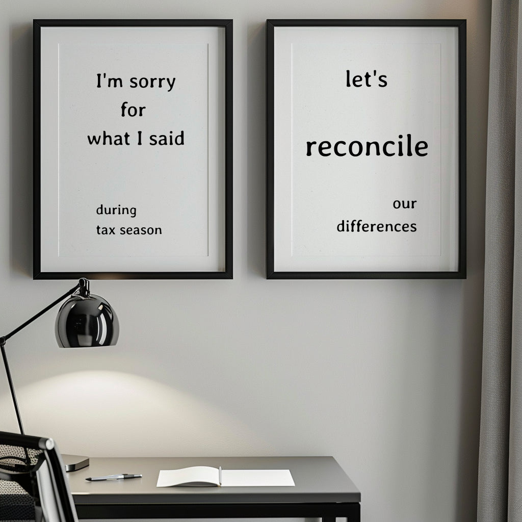 Tax Season Prints Funny