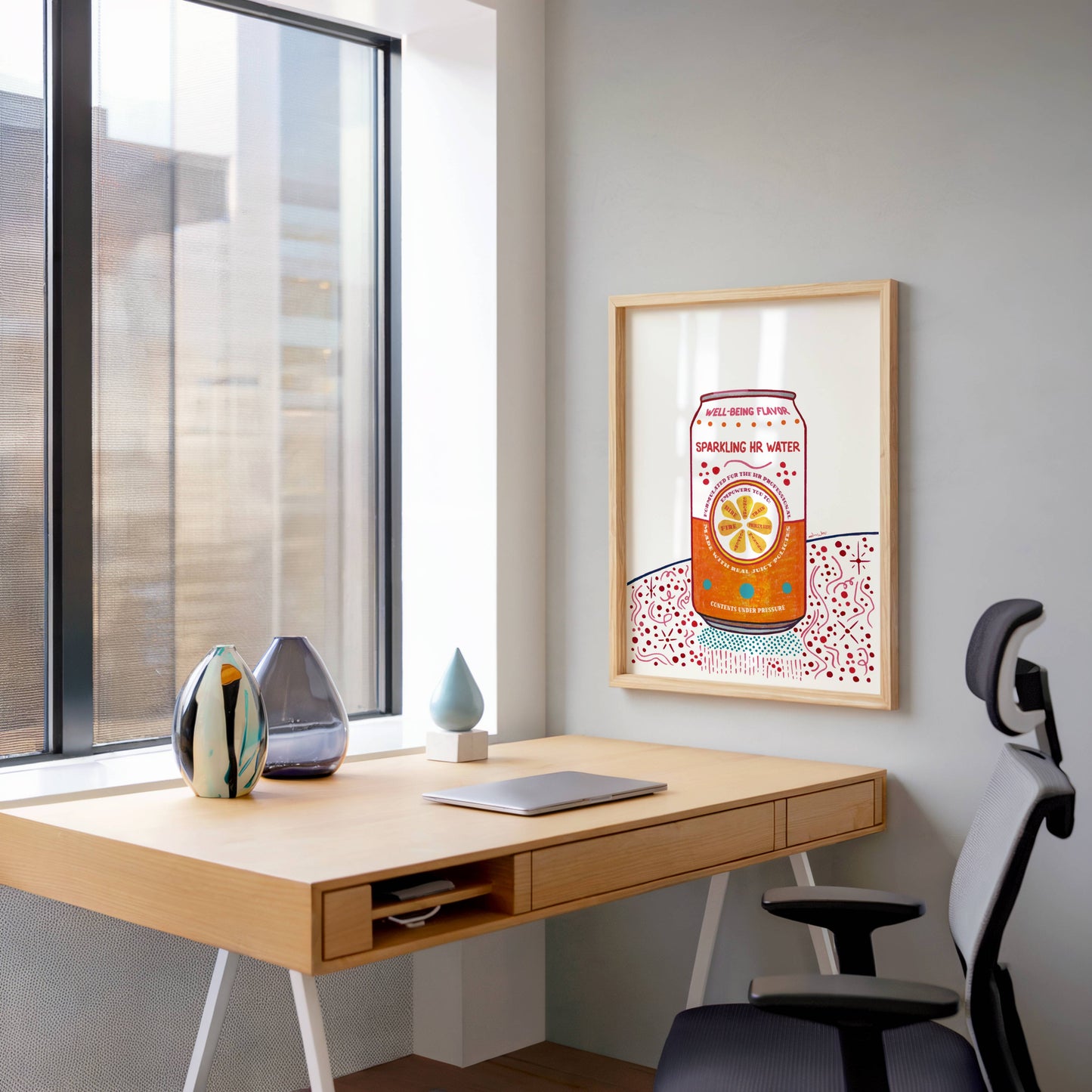 Human Resources Printable Art - Sparkling HR Water