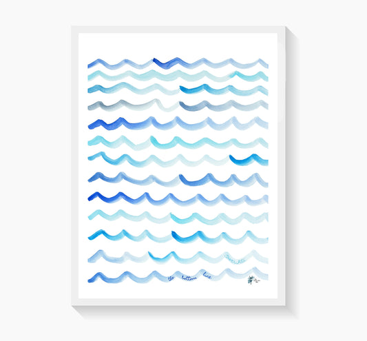The Bottom Line Finance Wall Art