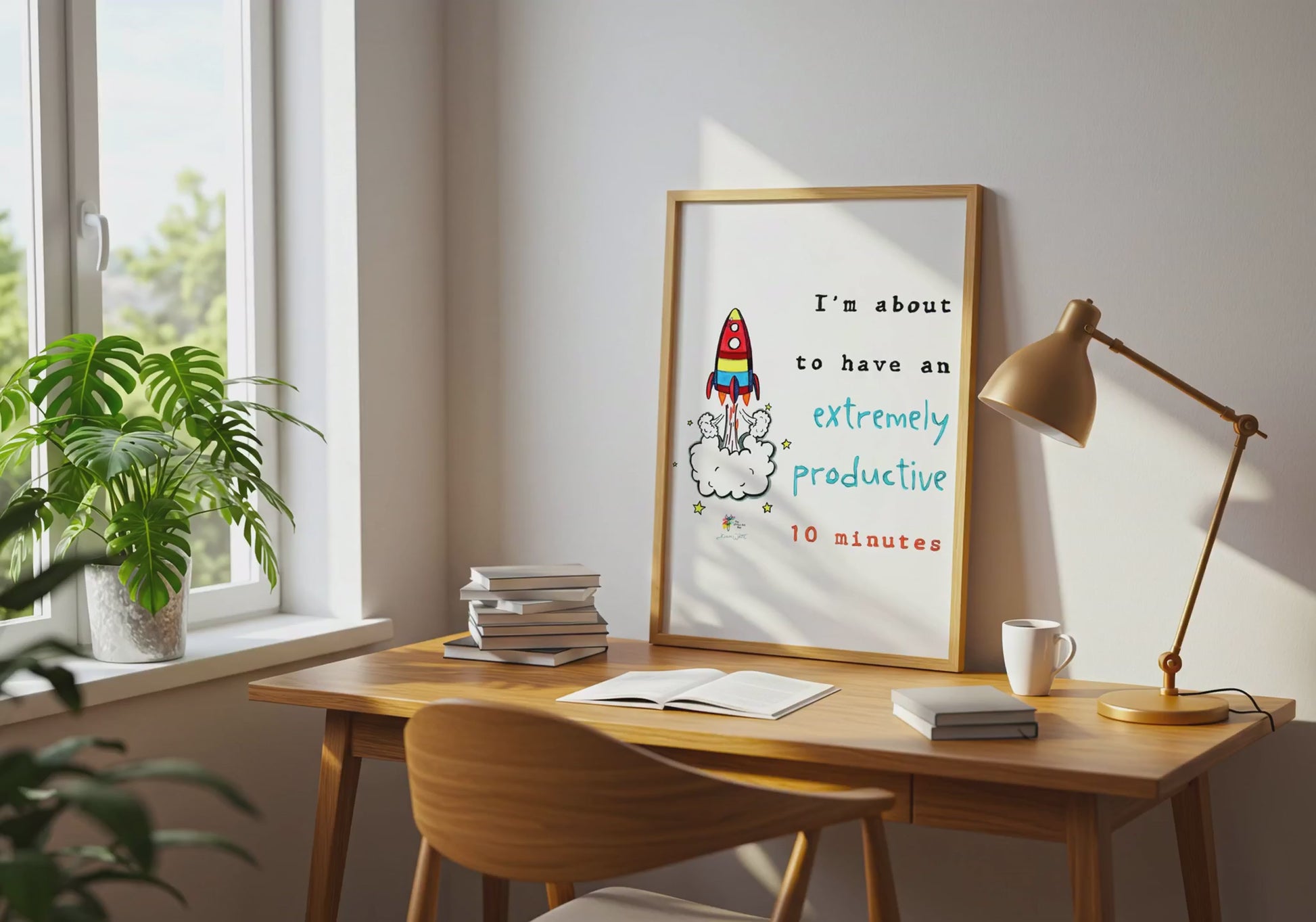 Funny Office Poster about Productivity