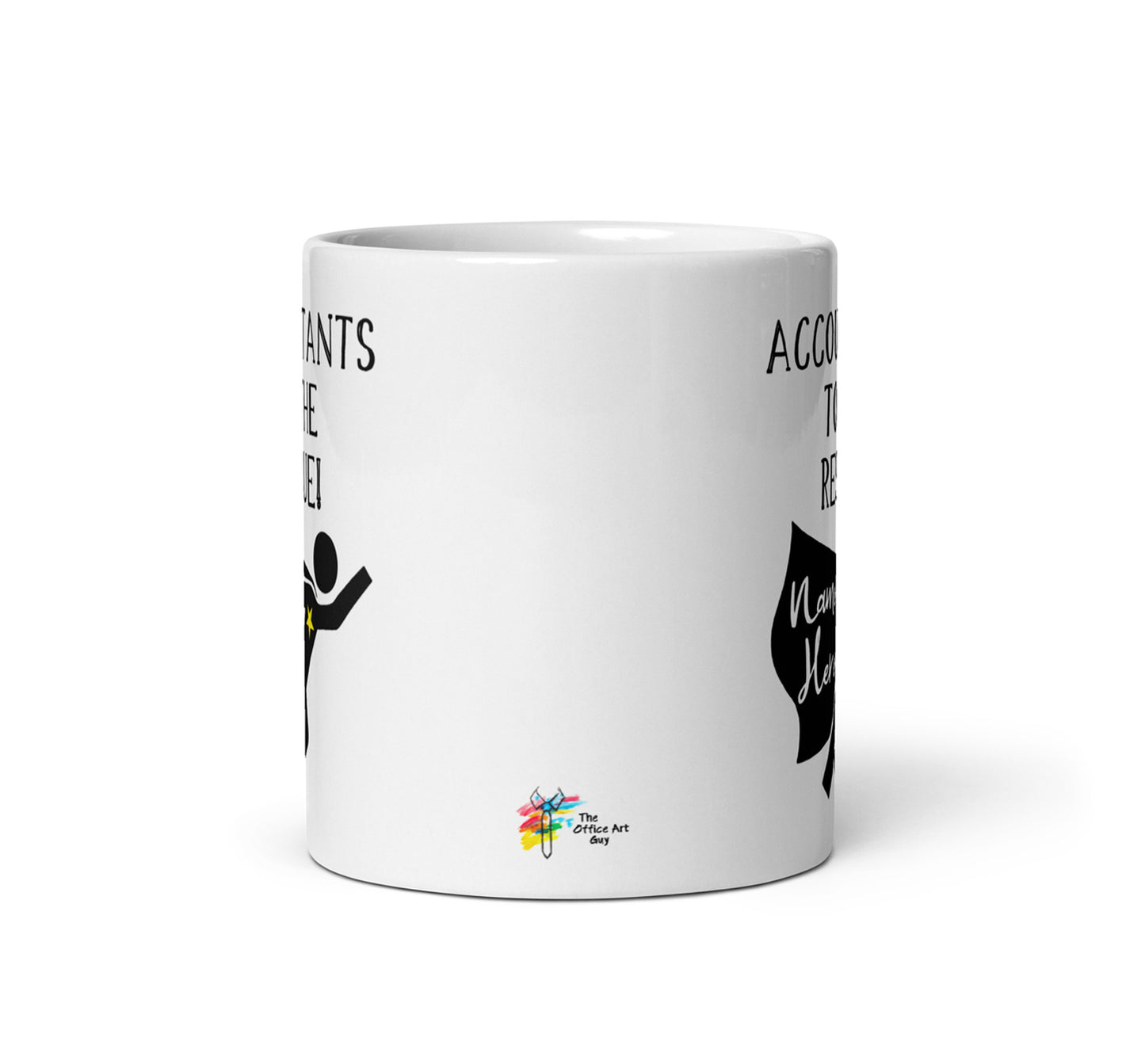 Accountant Superhero Mug Personalized Gift