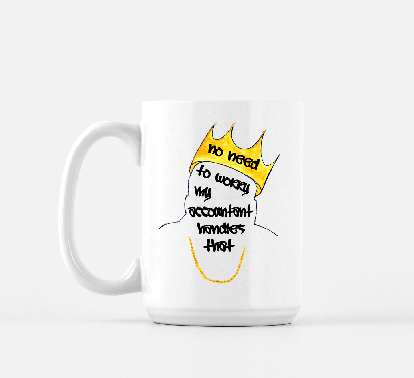 Biggie Accountant Mug 15oz