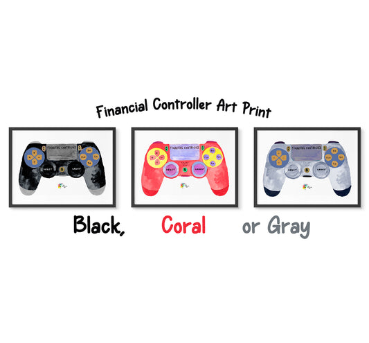 Financial Controller Art Prints by The Office Art Guy