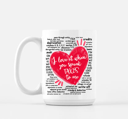 Tax Mug for CPA Tax Accountants 15oz